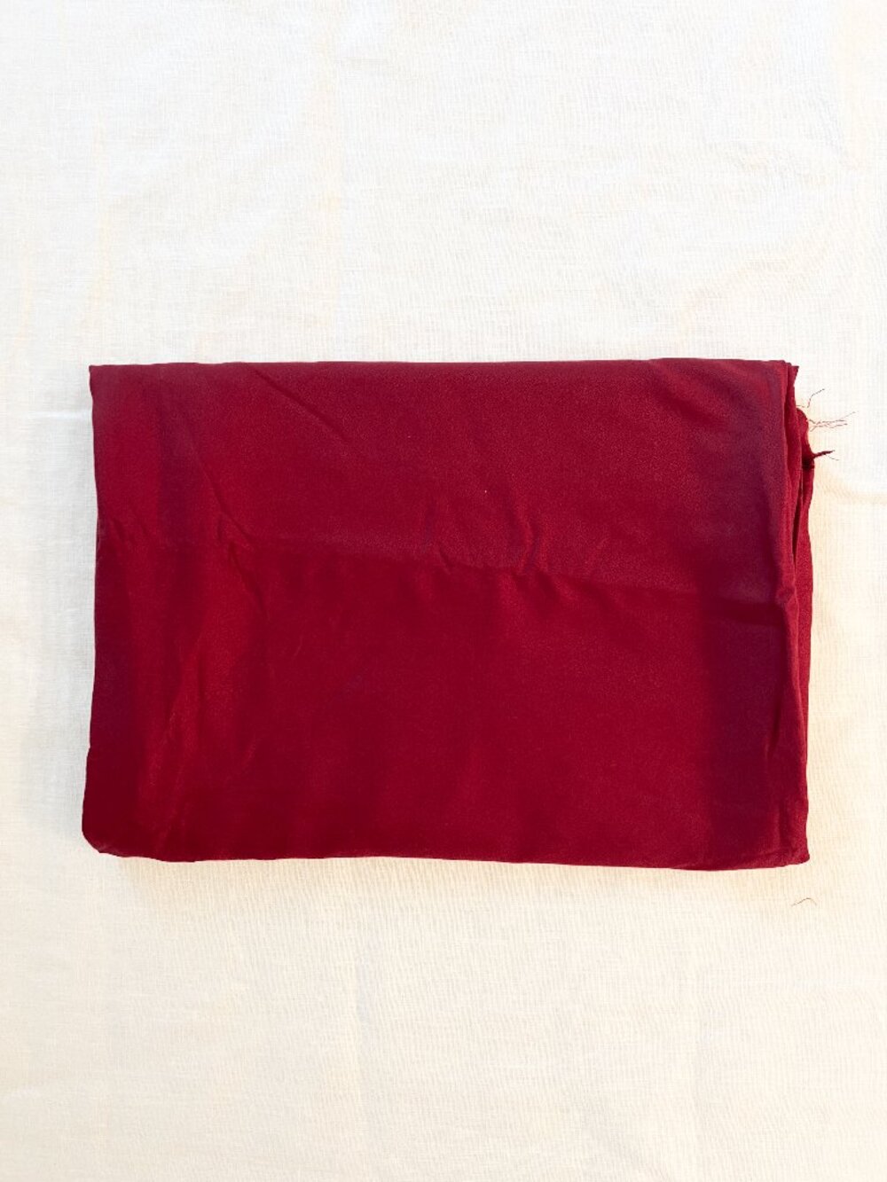 REMNANT - GARMENT Fabric Atelier Brunette - Viscose  Amarante